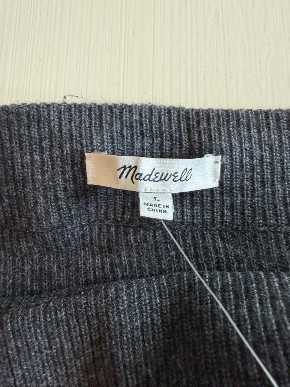 NWT Madewell Rowhouse Sweater Skirt - Picture 6 of 10